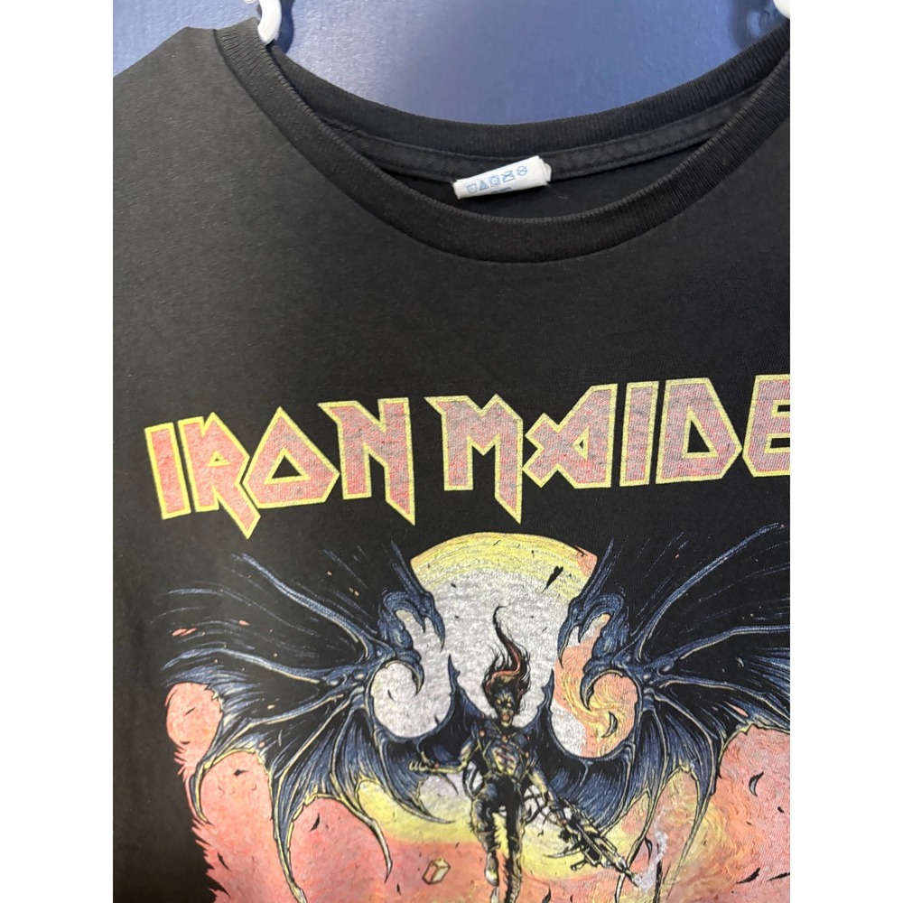 Iron Maiden Legacy of the Beast World Tour 2018-19 T-Shirt Mens Large Black - Picture 5 of 6